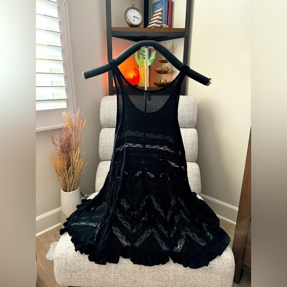 Dresses & Skirts - Free People black coverup XS​​​​​​​